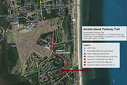 AI Parkway Trail map