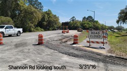AIP Trail and road closed