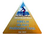 Amelia Island Parkway Trail sign